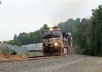 NS 9768 leads train 28N past the 290 milepost